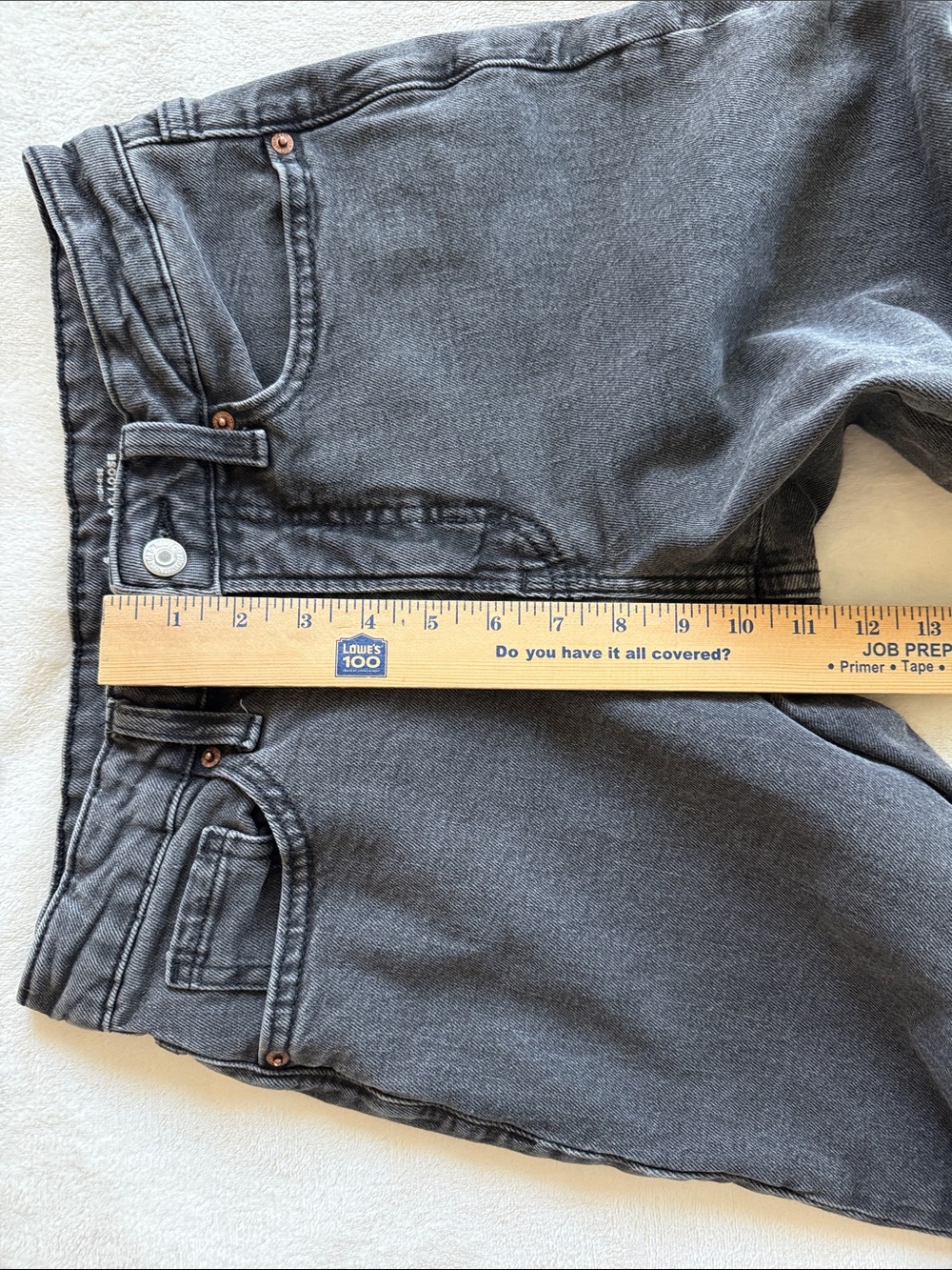 Old Navy Petite High-Waisted OG Loose Jeans - Picture 12 of 16